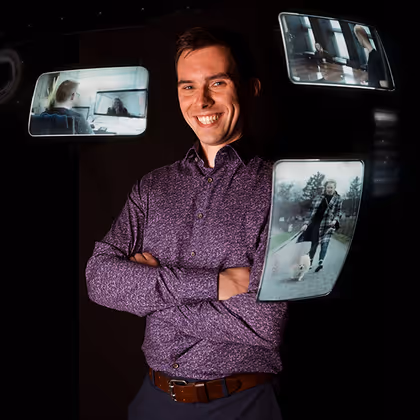 Reinhard is blij dat hij voor Komma Board koos